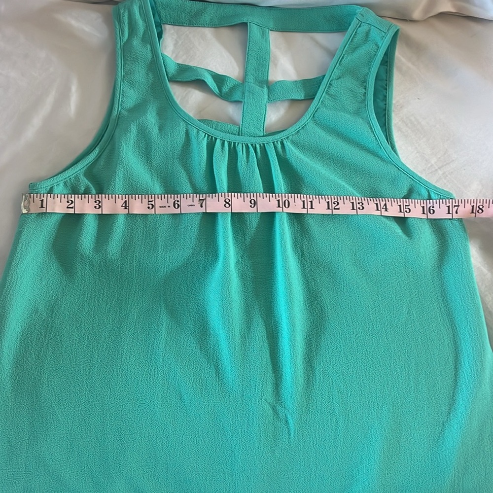 Umgee Women’s Mint Color Sleeveless Mini Dress size Small NWT - Picture 6 of 12